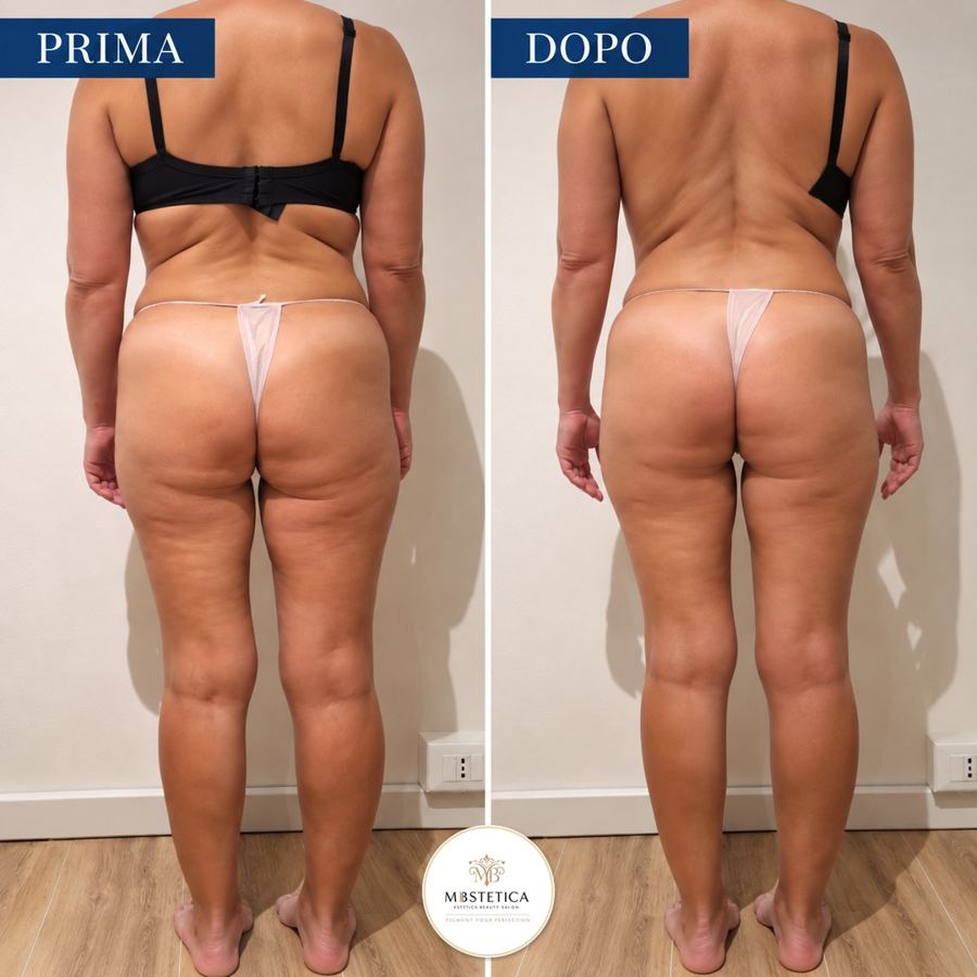 Rimodellamento corpo intero Genova prima e dopo